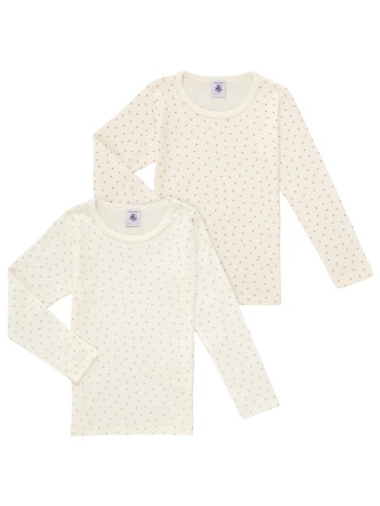 μπλουζάκια με μακριά μανίκια petit bateau tsml x2