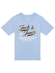 t-shirt με κοντά μανίκια jack & jones jjelogo tee ss oneck