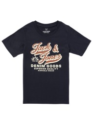 t-shirt με κοντά μανίκια jack & jones jjelogo tee ss oneck