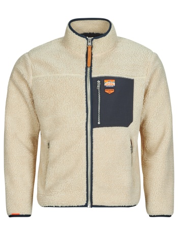 fleece superdry full zip retro polar