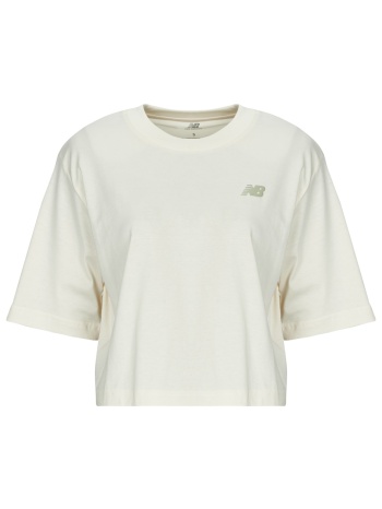 t-shirt με κοντά μανίκια new balance linear heritage σε προσφορά