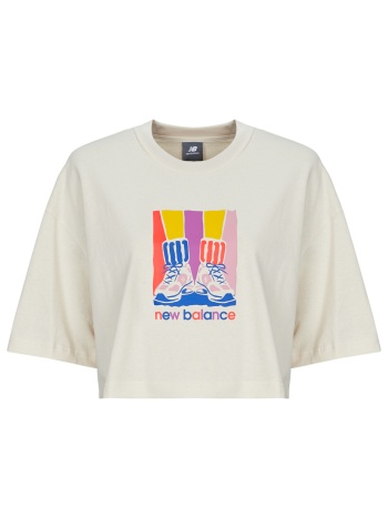 t-shirt με κοντά μανίκια new balance athletics gradient σε προσφορά