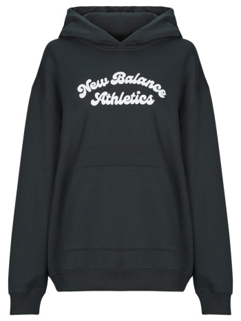 φούτερ new balance linear heritage fleece long hoodie σε προσφορά