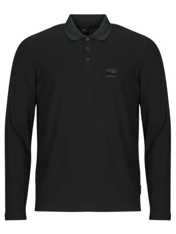 πόλο με μακριά μανίκια armani exchange polo shirt