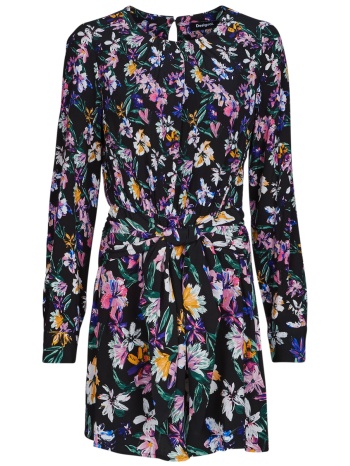 κοντά φορέματα desigual flor acrilica