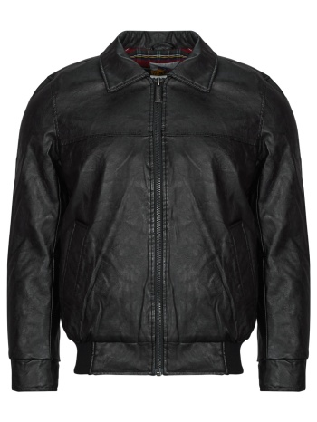 μπουφάν harrington fonzie faux leather