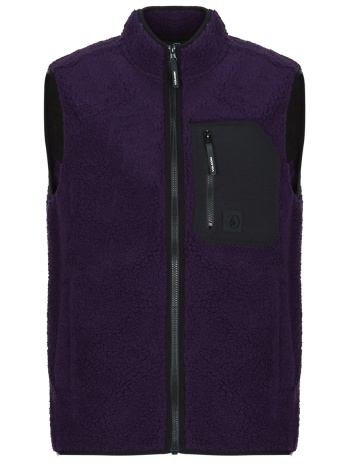 fleece volcom muzzer fuzzar vest