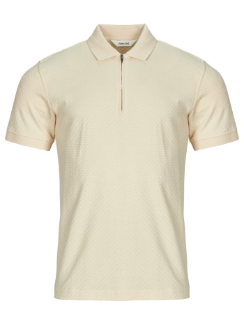 πόλο με κοντά μανίκια selected slhisaac zip