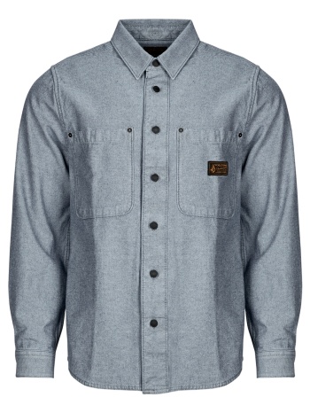 πουκάμισο με μακριά μανίκια volcom levelstone ls