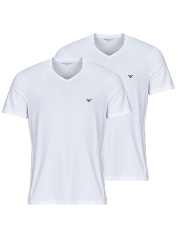 t-shirt με κοντά μανίκια emporio armani 2-pack crew neck