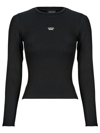 μπλουζάκια με μακριά μανίκια guess cn embro slim top