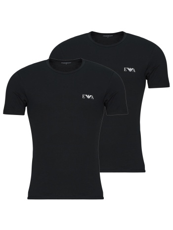 t-shirt με κοντά μανίκια emporio armani 2-pack crew neck