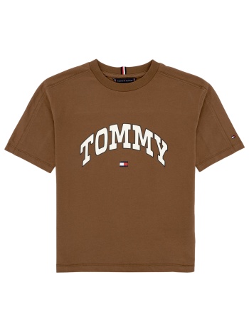 t-shirt με κοντά μανίκια tommy hilfiger varsity raised