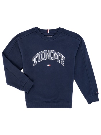 φούτερ tommy hilfiger varsity raised print sweatshirt