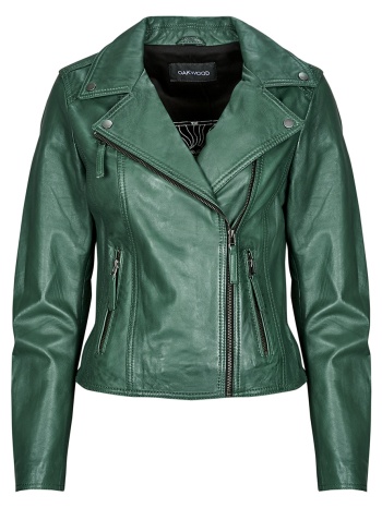 δερμάτινο μπουφάν oakwood clips