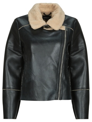 δερμάτινο μπουφάν only onldora bonded σε προσφορά