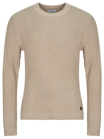 πουλόβερ jack & jones jjedover knit crew neck
