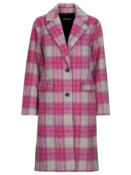 παλτό desigual pinkcheck
