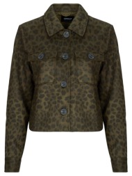 μπουφάν only onlmoon aop fauxsuede