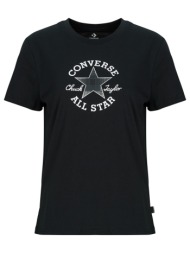 t-shirt με κοντά μανίκια converse chuck patch tee