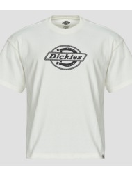 t-shirt με κοντά μανίκια dickies forth shaw tee ss egret