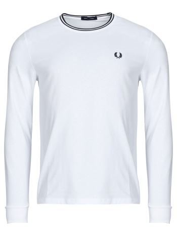 μπλουζάκια με μακριά μανίκια fred perry ls twin tipped