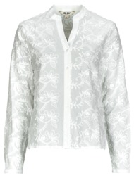 μπλούζα only onlcarmen fr l/s 3d emb shirt