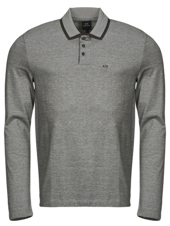 πόλο με μακριά μανίκια armani exchange polo shirt