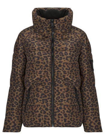 χοντρό μπουφάν guess martina print