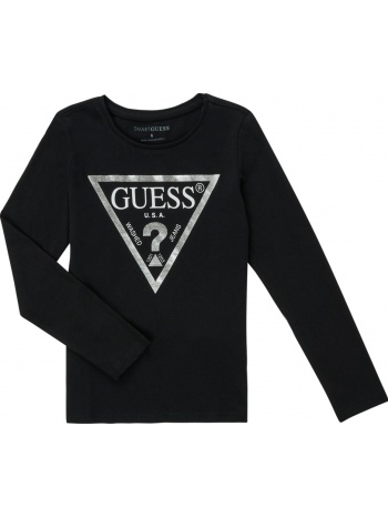 μπλουζάκια με μακριά μανίκια guess secra σύνθεση βαμβάκι σε προσφορά