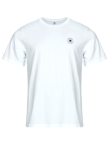 t-shirt με κοντά μανίκια converse core chuck patch tee