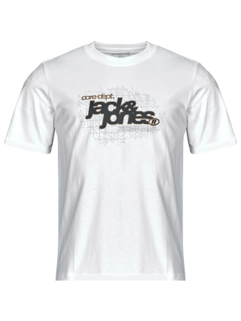 t-shirt με κοντά μανίκια jack & jones jcogrid branding σε προσφορά