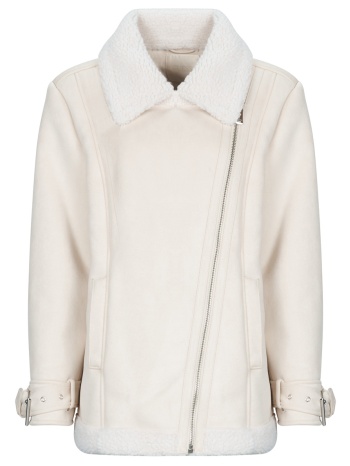 παλτό guess maristella faux shearling