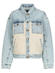 fleece rip curl cruisin sherpa denim jacket