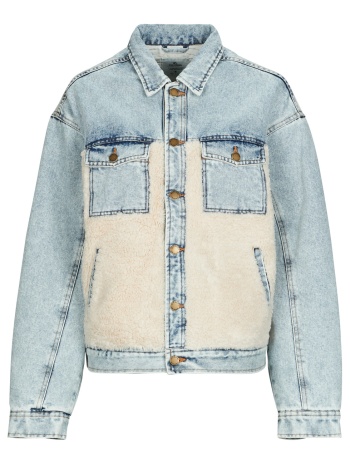 fleece rip curl cruisin sherpa denim jacket