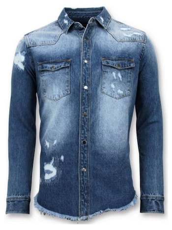 πουκάμισο με μακριά μανίκια enos 107492832 |