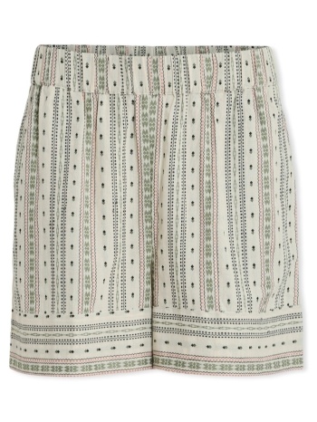 shorts & βερμούδες vila senso new shorts - birch embroidery