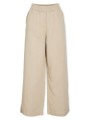 παντελόνια vila lania wide trousers - feather grey |