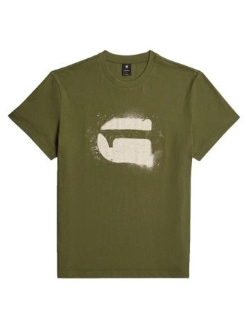t-shirt με κοντά μανίκια g-star raw spray g logo r t | σε προσφορά