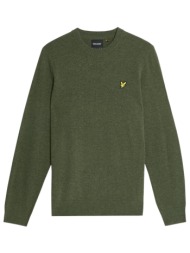 πουλόβερ lyle & scott lambswool blend crew neck jump kn2114vc |