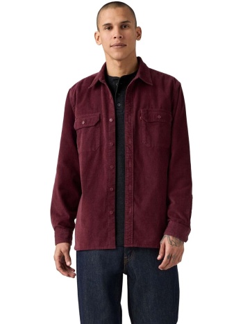 πουκάμισο με μακριά μανίκια levis jackson worker tawny port σε προσφορά