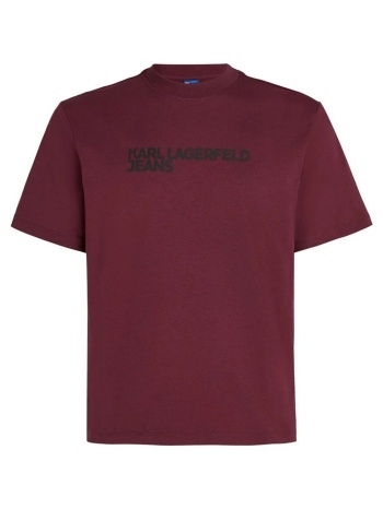 t-shirts & polos karl lagerfeld klj reg ss essential tee | σε προσφορά