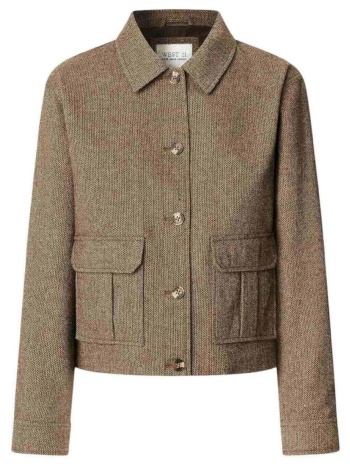 παλτό pepe jeans pl4024377 chocolate | σε προσφορά