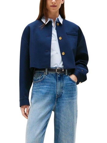 σακάκι/blazers tommy hilfiger punto crop lady jack σε προσφορά