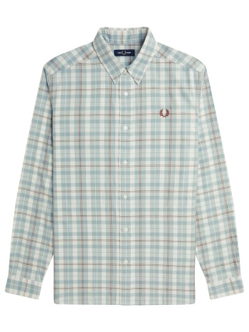 πουκάμισο με μακριά μανίκια fred perry fp twill tartan σε προσφορά