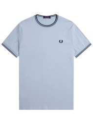 t-shirts & polos fred perry fp twin tipped t-shirt |