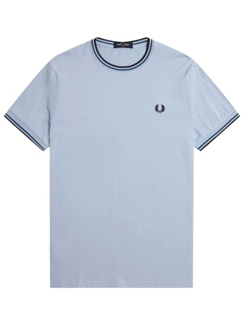 t-shirts & polos fred perry fp twin tipped t-shirt | σε προσφορά