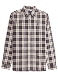 πουκάμισο με μακριά μανίκια fred perry fp tartan twill shirt |