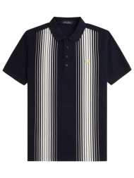 t-shirts & polos fred perry fp ombre stripe shirt |