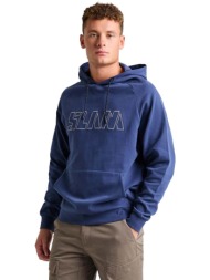 fleece slam logo hoodie |